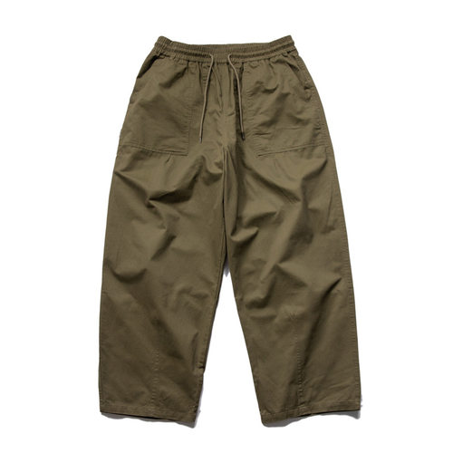 水洗磨毛工装休闲直筒裤