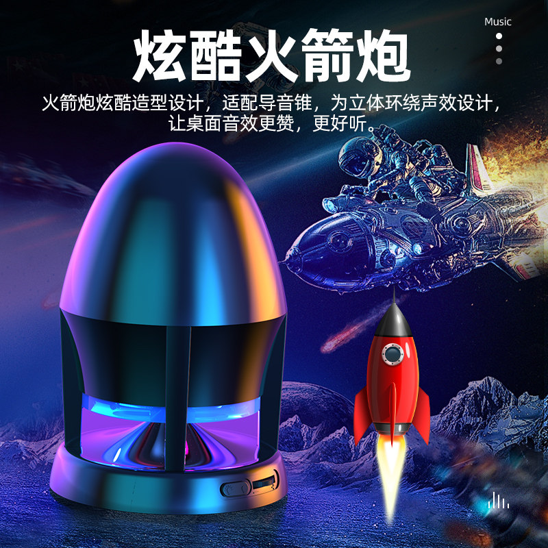 H1蓝牙音箱TWS立体声小型超重低音炮高迷你便携式户外高音质家用