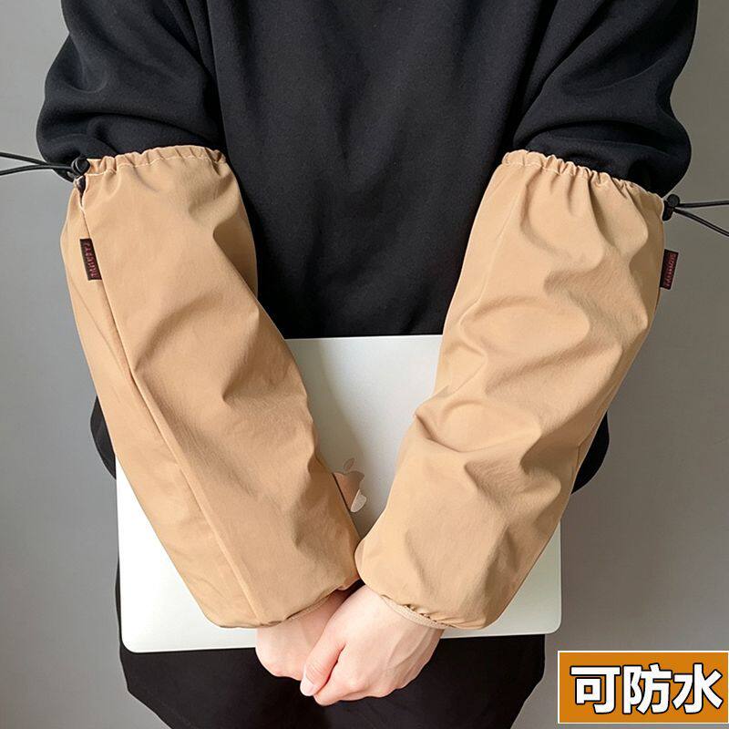 防水袖套女秋冬季羽绒服