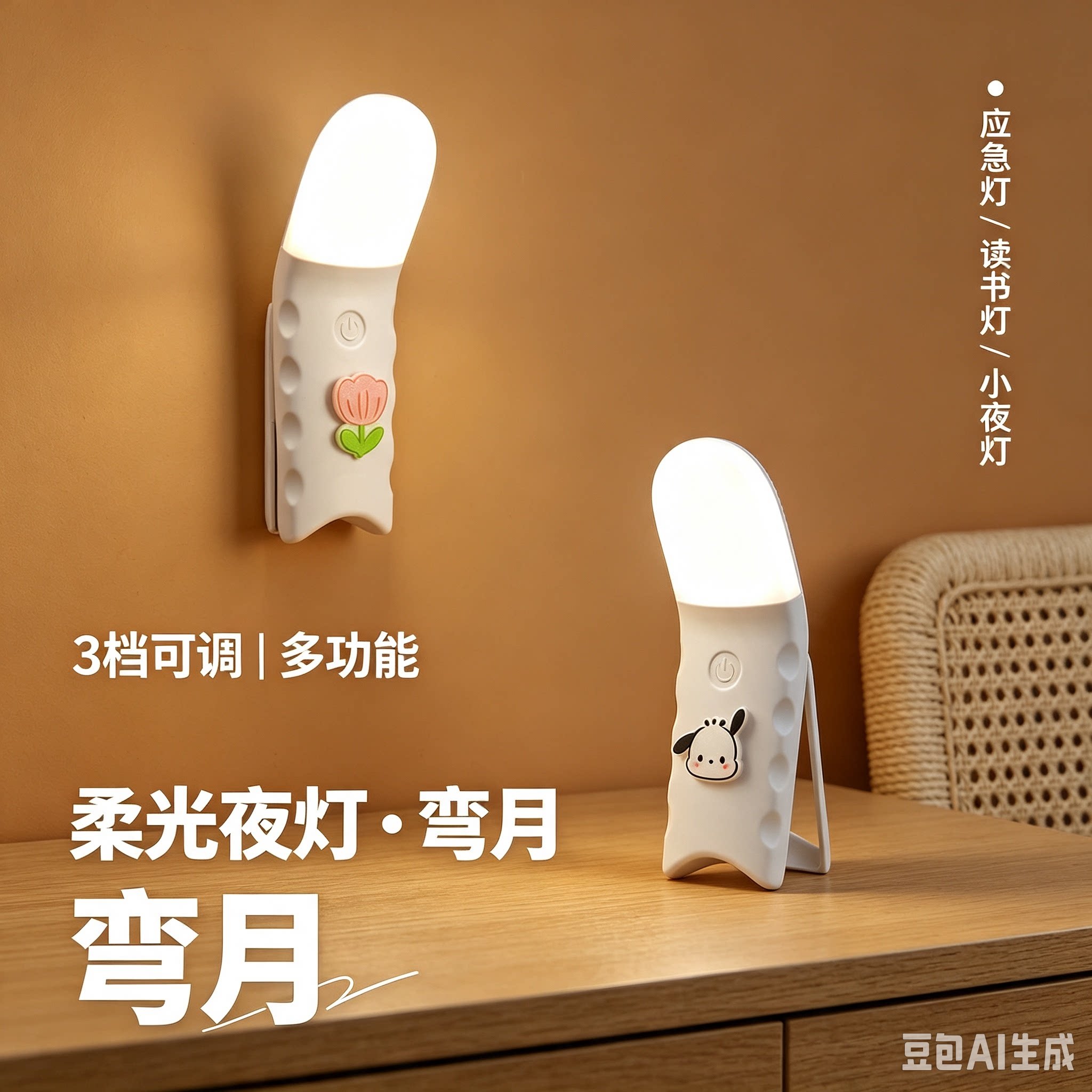 新款小夜灯卧室床头灯少