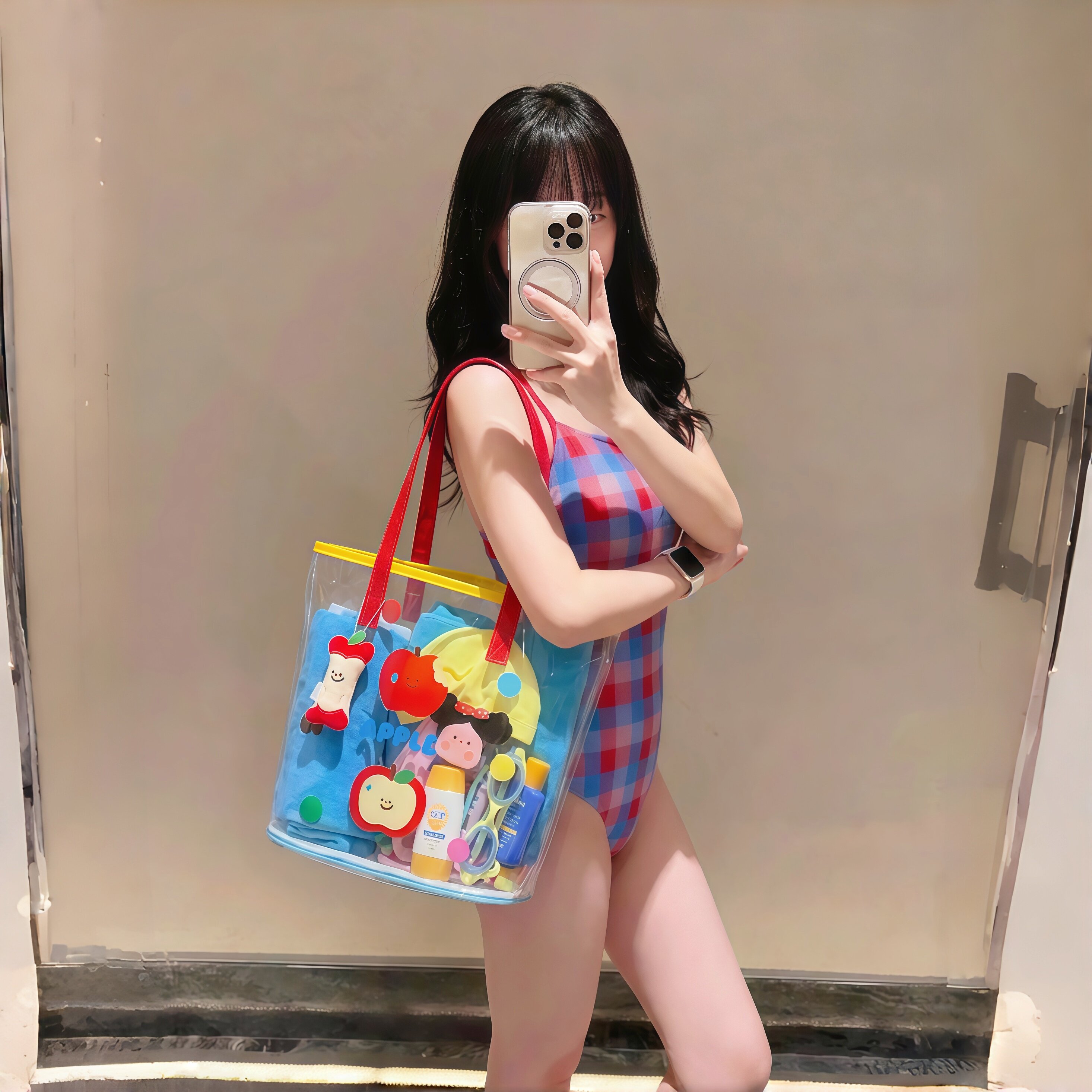 游泳包干湿分离海边防水大容量