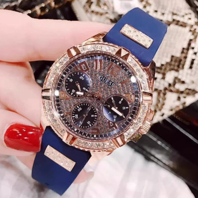 GUESS手表女硅胶石英表