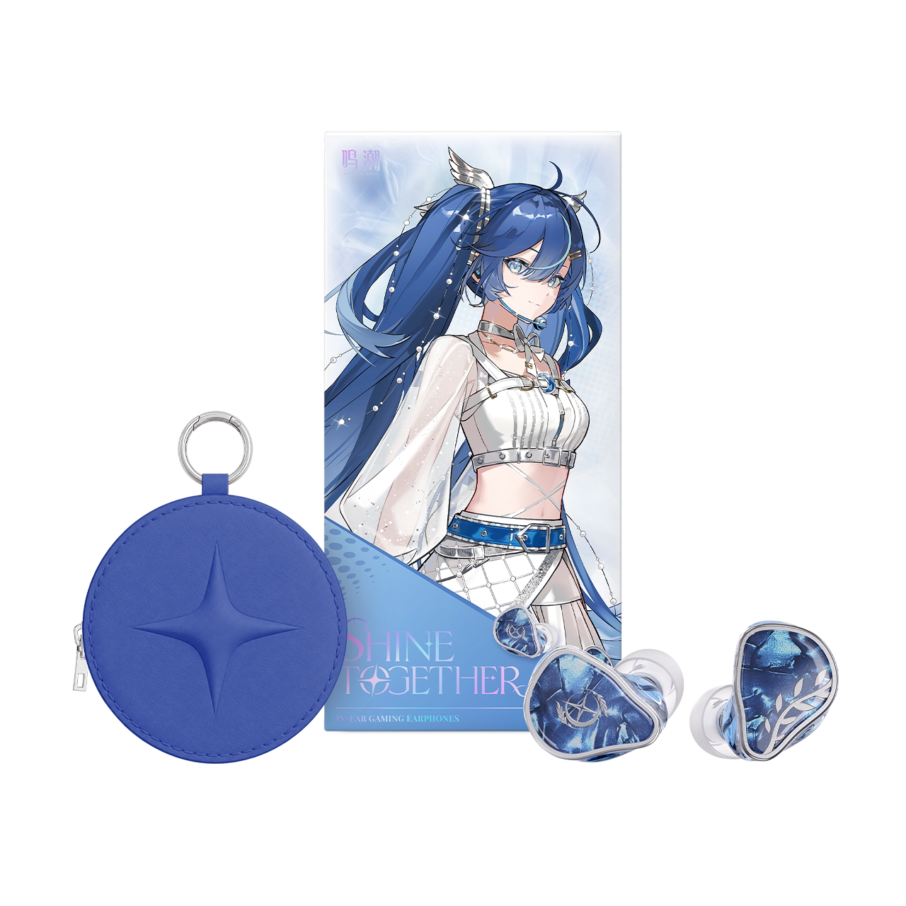 thumbnail for [Pre-sale] Wuthering Waves Solar5 Themed In-Ear Wired Earphones Gift Box Yuno Kuro Game Accessories