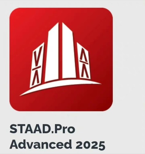 staad pro2025钢结构建模分析设计软件远程安装支持国标欧标美标
