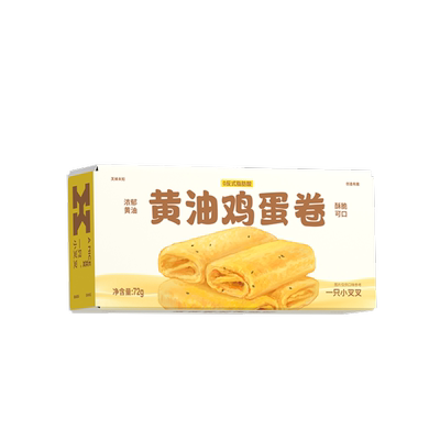 零食蛋卷一只小叉叉72g