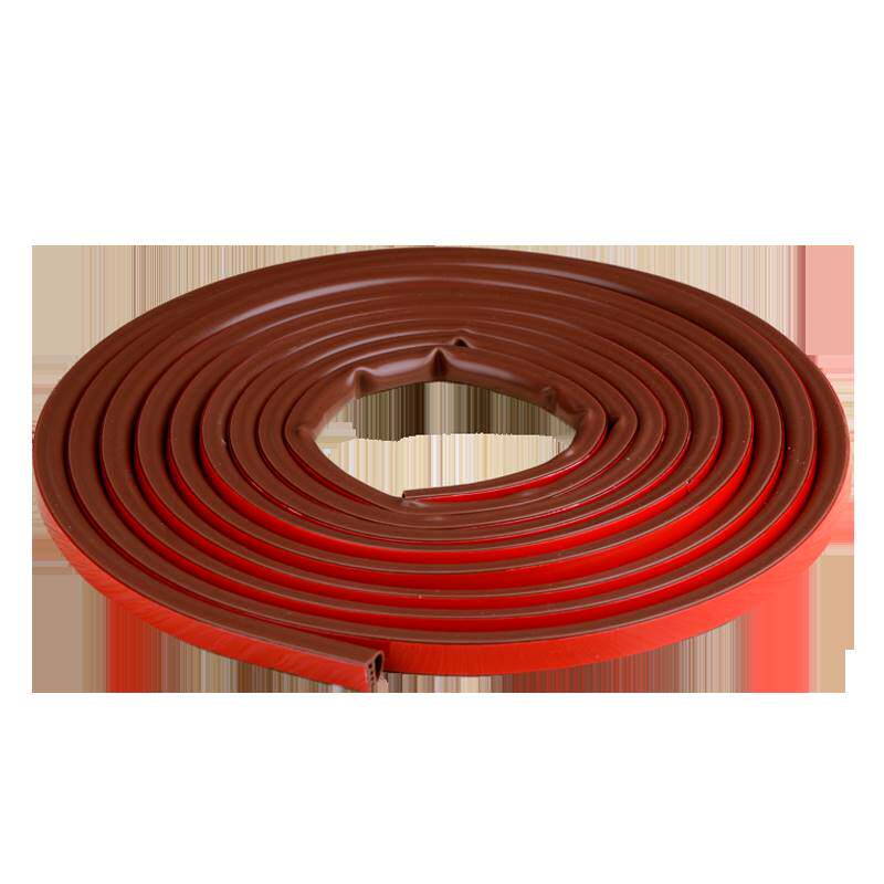 d型门缝密封条防盗门隔音胶条门窗缝隙木门防风房间门框防撞静音