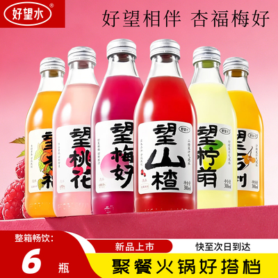 好望水望梅好望杏福果汁气泡