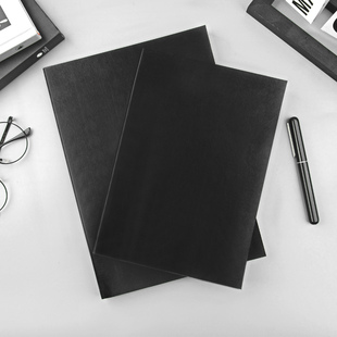 广博B5笔记本160张商务简约记事本子皮面本日记本记录本GBP20054