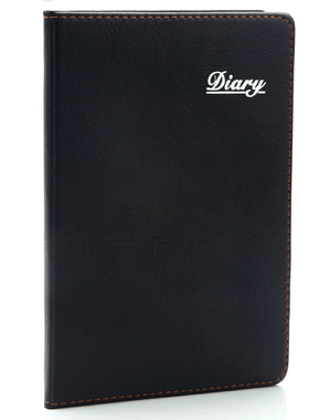 广博25k/80张商务笔记本皮面日历记事本办公本子日记本GB25317