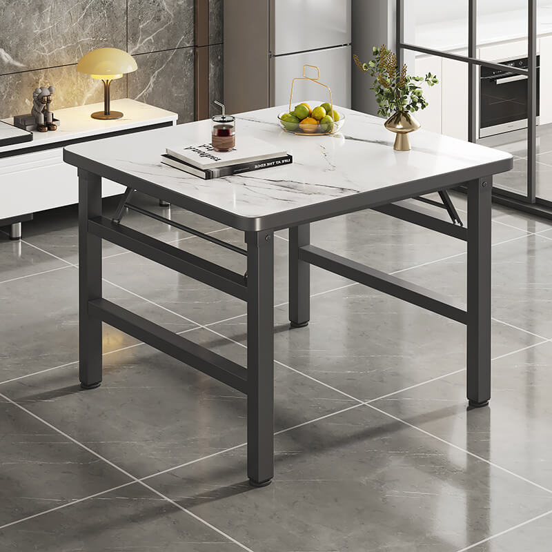 折叠桌餐桌家用出租屋小户型吃饭桌简易四方桌正方形可折叠小桌子