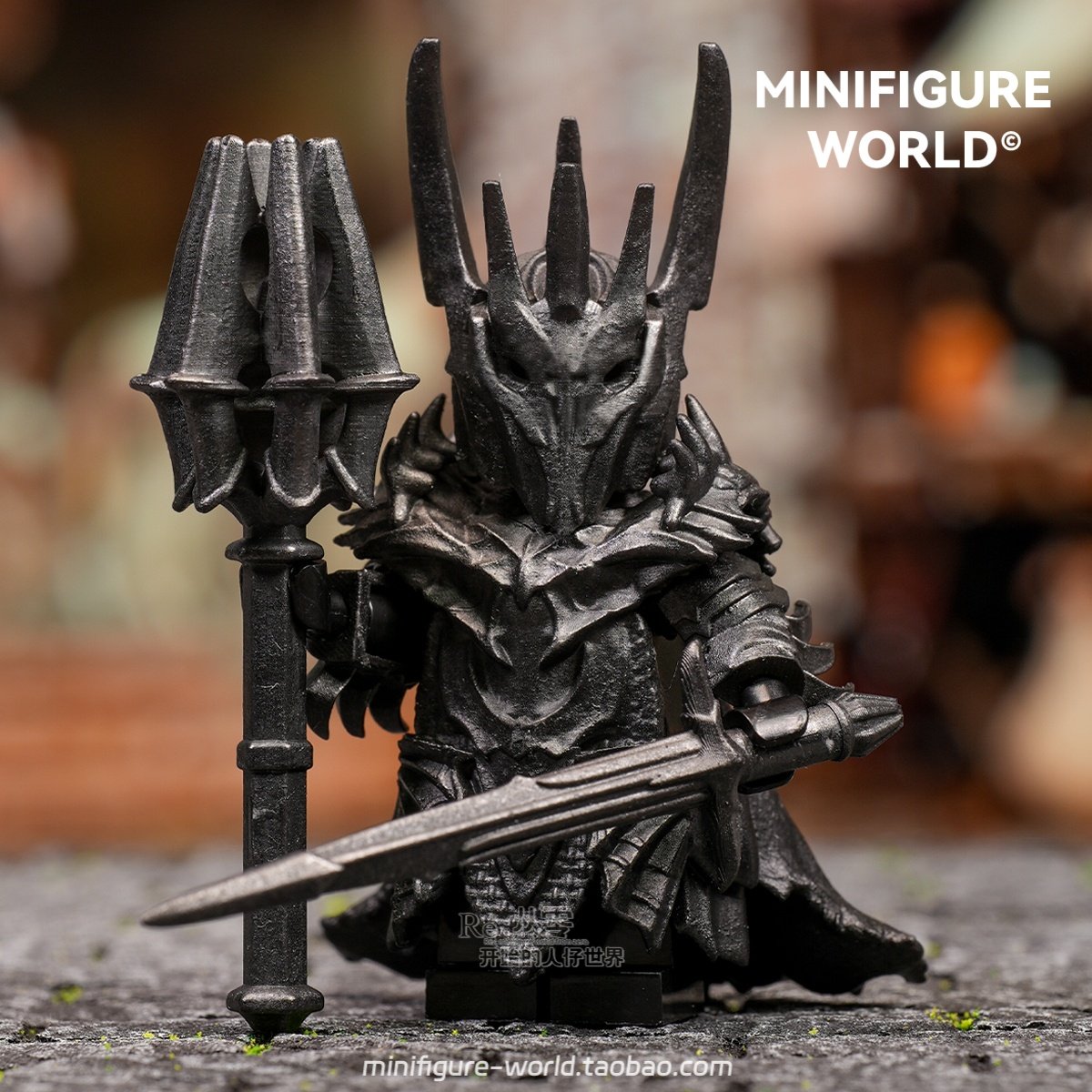 指环王魔戒霍比特人魔王索伦索隆中世纪电影拼装积木人仔玩具,玩具/童车/益智/积木/模型,普通塑料积木,淘宝优惠券,粉丝福利购,淘宝优惠卷