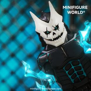 怪兽8号日比野卡夫卡四之宫亚白米娜特效件动漫拼装积木人仔玩具