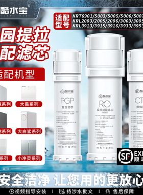 适用于沁园净水器滤芯KRT6901/KRL2003/6903/6913净水机PGP滤芯