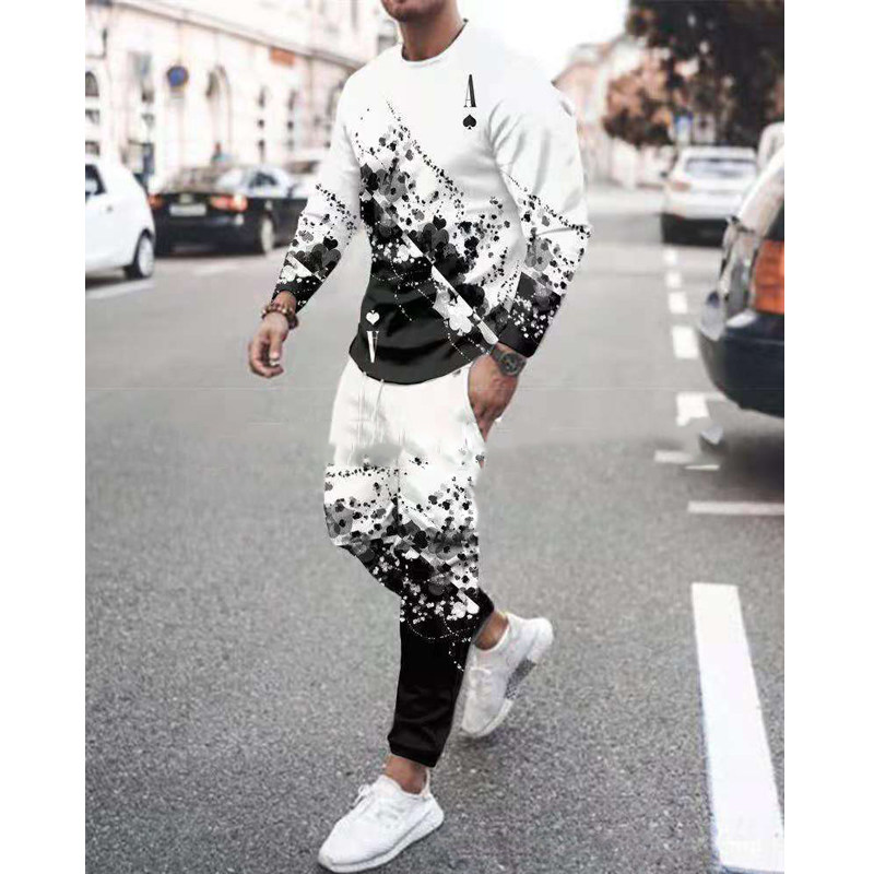 数码 印花 卫衣长裤套装Digital printed sweatshirt trouser set高性价比高么？