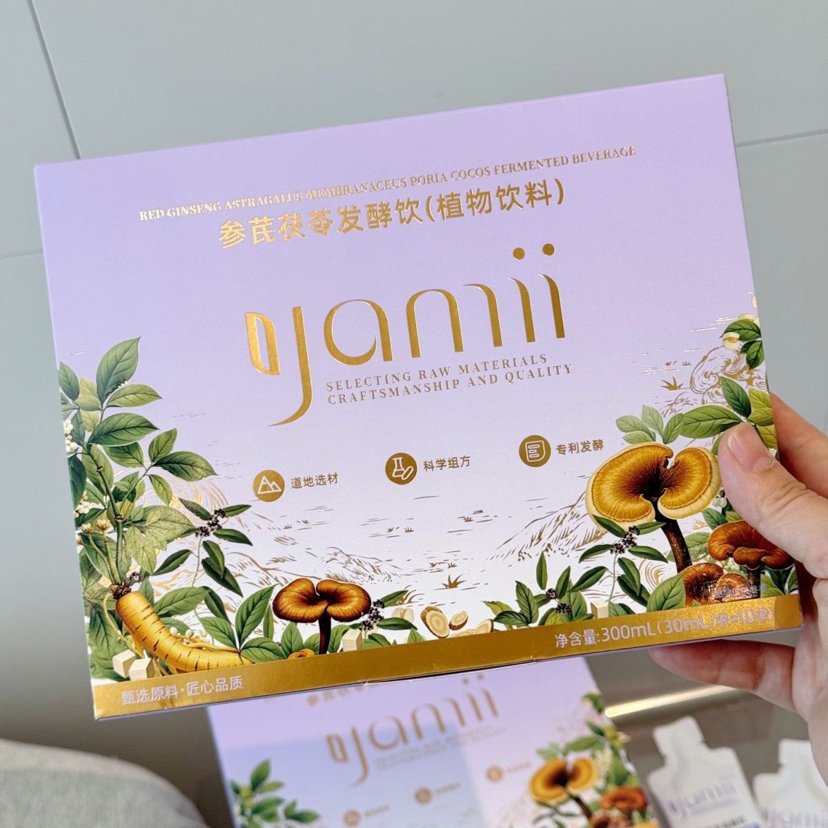 yamii吖咪参芪茯苓发酵饮祛湿去湿饮