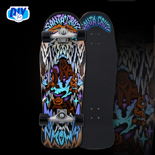 Carver陆地冲浪「狩猎」Santa C5支架diy陆冲板30英寸 Cruz板面