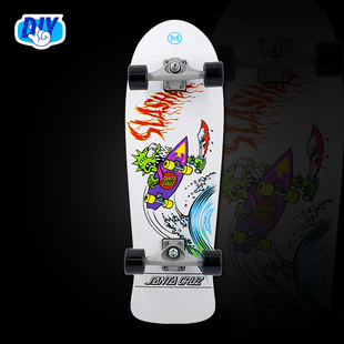 Carver陆地冲浪板「朋克米奇」Santa C5支架diy陆冲板 Cruz板面