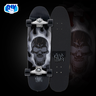 Carver陆地冲浪板「黑魔」Santa C5支架diy陆地冲浪板 Cruz板面