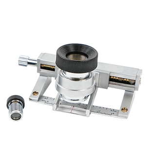 Y511B纺织物面料密度镜双镜头10倍20倍放大镜经纬仪纬密仪目数镜双镜头照布镜