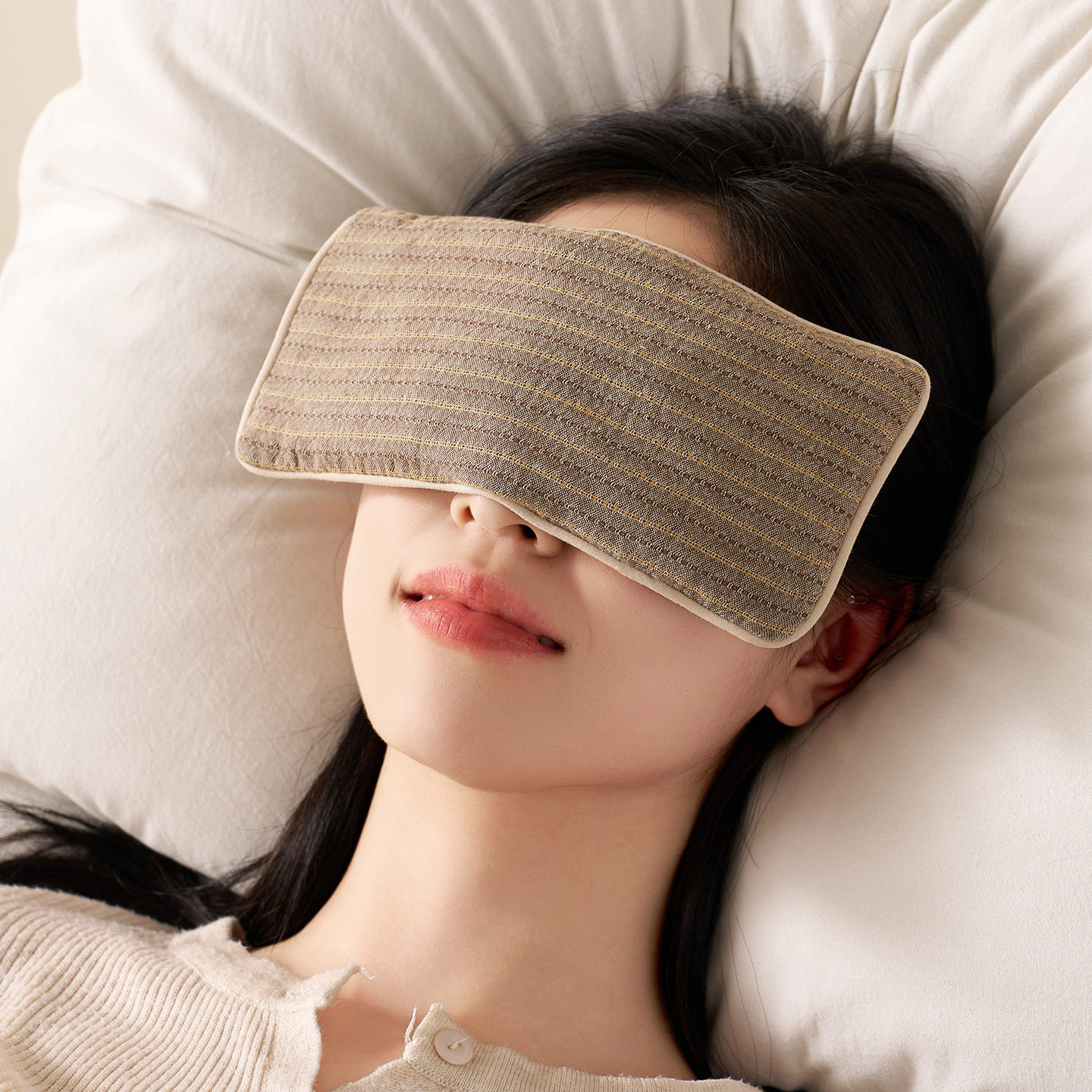 微重力眼枕决明子草本重力眼罩遮光放松家用睡眠午休微重力眼罩