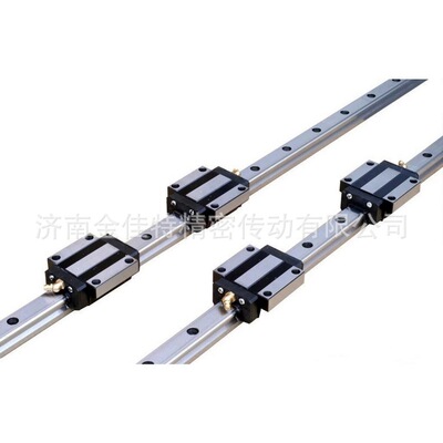 上银RGW30CC滚珠机床法兰滑块导轨线轨高速加工耐磨损直线度