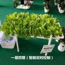 無土栽培設備陽臺種菜神器無土栽培蔬菜四管智能水培種菜機 包郵