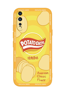 薯片适用vivoz5x手机壳z6 z5i z3x z3i z1x z1i新款vivo硅胶vⅰvo套viv0卡通创意viviz男voviz女vovoz小众软