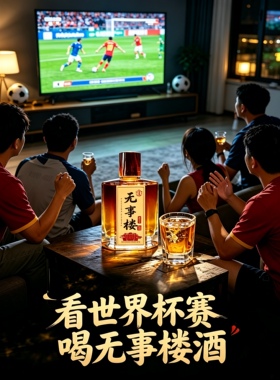 世界杯观赛小酌草本露酒无事楼酒隐逸系列养生酒礼盒装125mlX4瓶