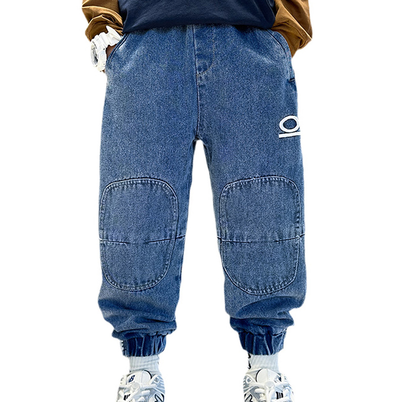 Jeans For Boys Solid Color Children Jeans Boy Casual Style J