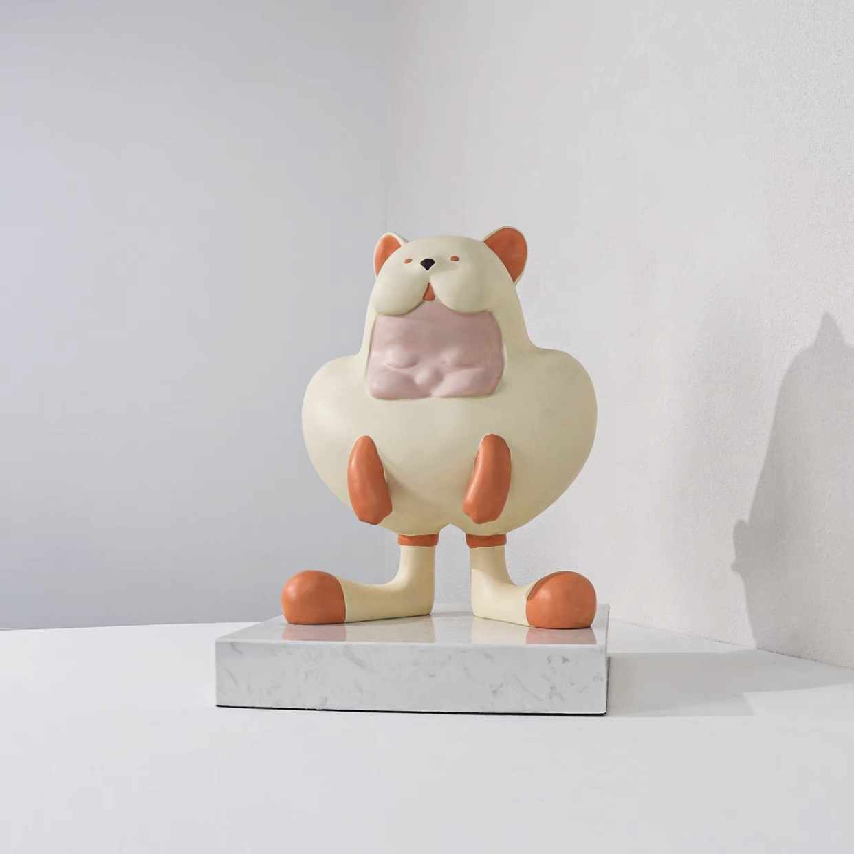 北欧卡通儿童房样板房可爱雕塑创意摆件家居客厅玄关软装摆设饰品