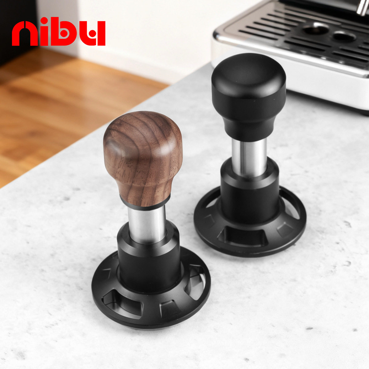 尼布 冲击原力咖啡压粉器三弹簧意式回弹恒力压粉锤51 53 58.5MM,餐饮具,配套器具,淘宝优惠券,粉丝福利购,淘宝优惠卷
