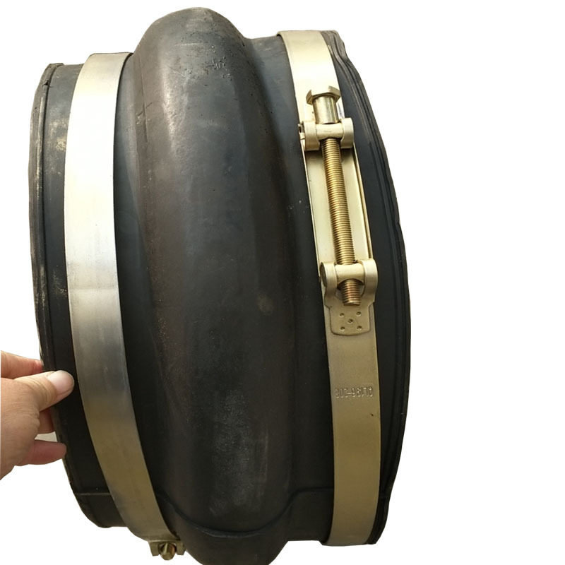 供应喉箍橡胶软连接头 卡箍橡胶膨胀节 橡胶避震喉卡子