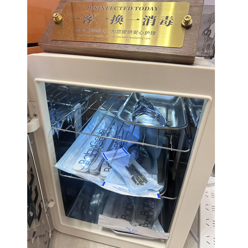 奶瓶烘干消毒器热风宝宝带沥水架商用中心台式幼童二合一灭菌器图片
