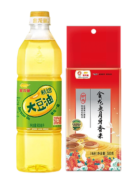 金龙鱼大豆油+大米套餐