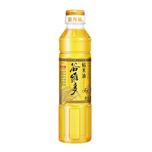 金龙鱼稻米油400ml毫升小瓶装食用油宿舍用小油米糠油玉米植物油