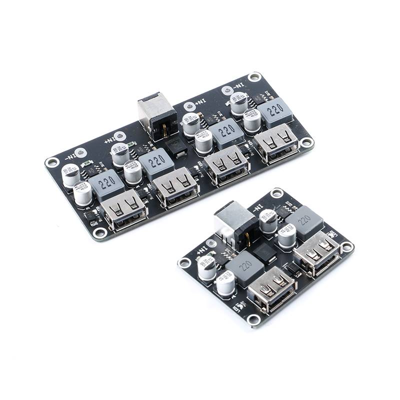 原装正品2路4路直流降压模块 QC2.0 QC3.0 快充 USB手机充电板FCP