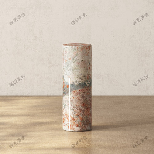 立柱大理石摆件展示墩子花架玄关
