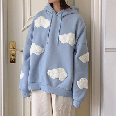 Long sleeve casual pullover loose Sweatshirt套头衫宽松运动衫