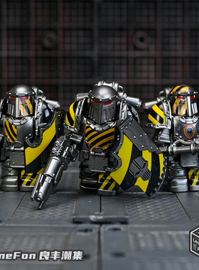 战锤系列阿斯塔特MK3积木拼装人仔玩具手办星际战士钢铁勇士礼物