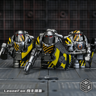 战锤系列阿斯塔特MK3积木拼装人仔玩具手办星际战士钢铁勇士礼物