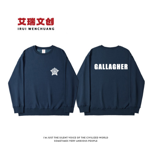 美剧 Shameless Carl 芝加哥警署春秋无耻之徒卡尔同款秋冬卫衣