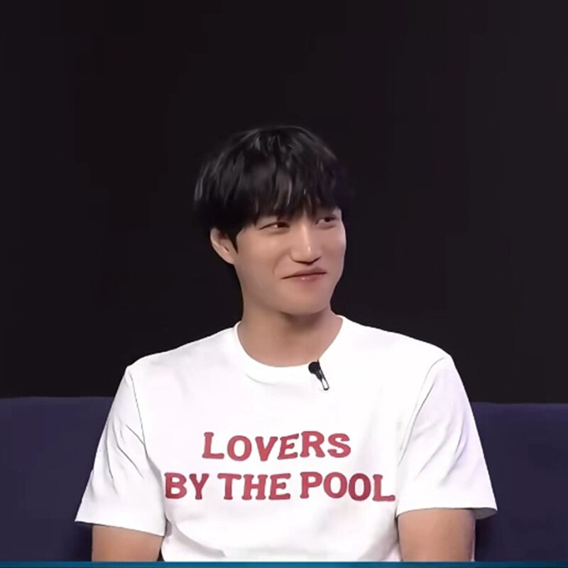 EXO金钟仁同款短袖T恤夏季纯棉 半袖潮lover小众设计男女学院风