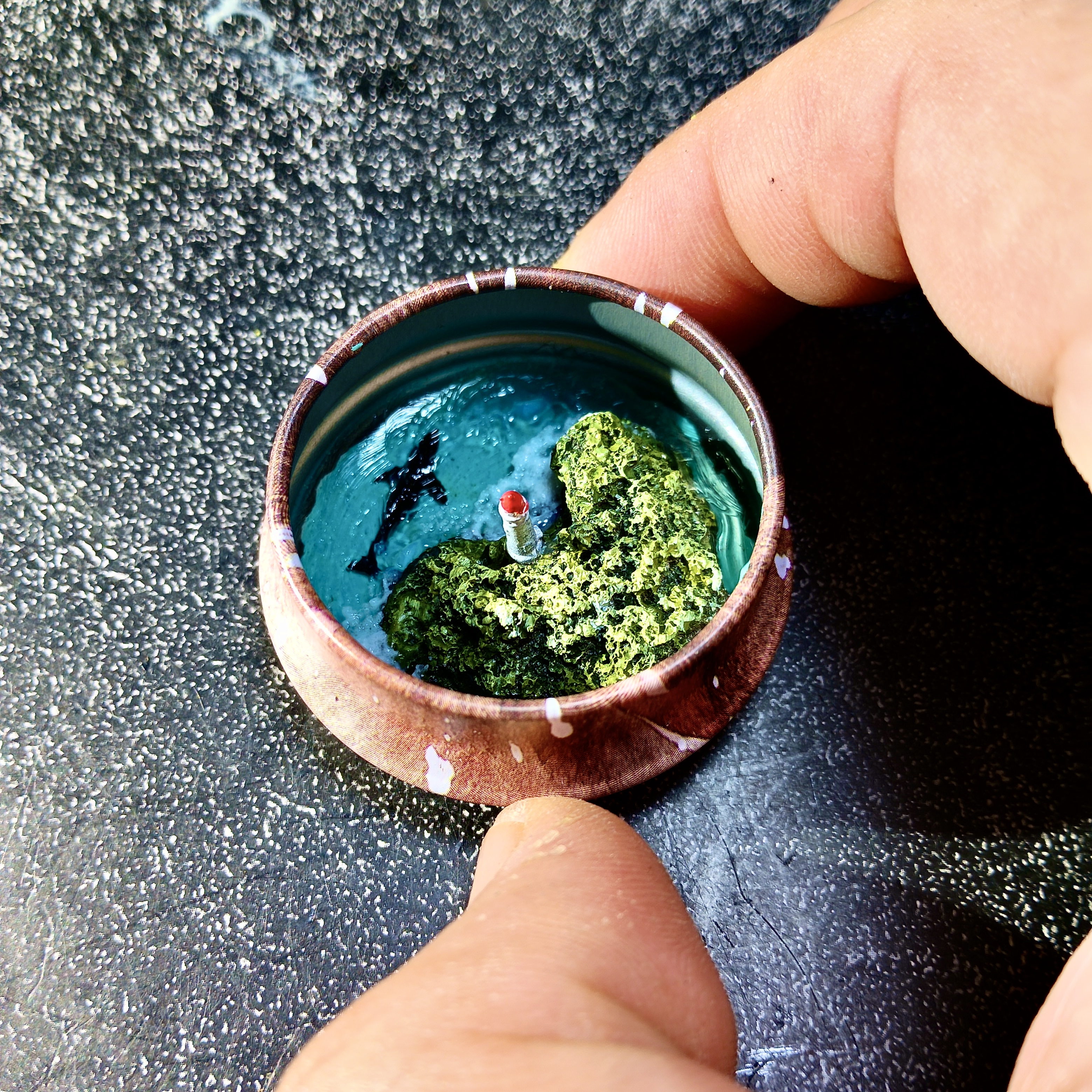 微景观扩香器戒指盒情侣礼物手工