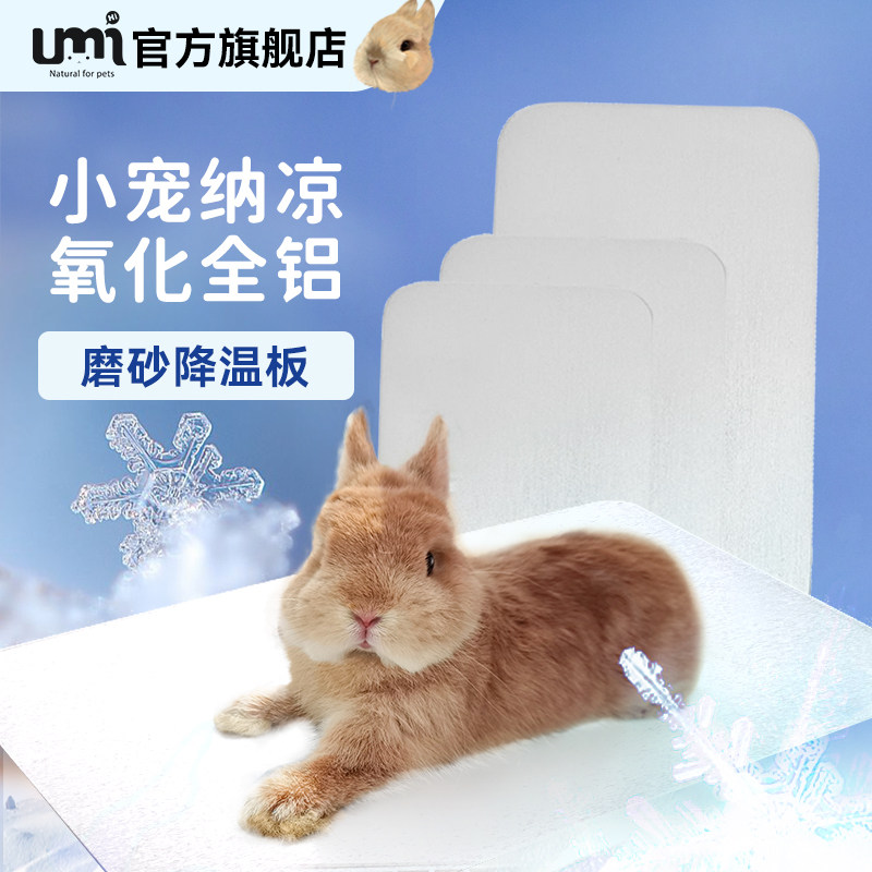兔子降温板宠物仓鼠龙猫散热板兔子降温铝板冰垫夏天消暑降温神器