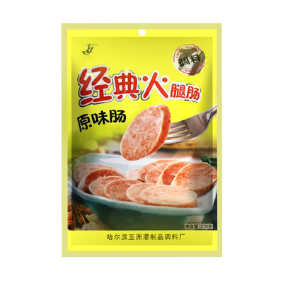 五洲圆火腿香肠料丸子料一灌芗