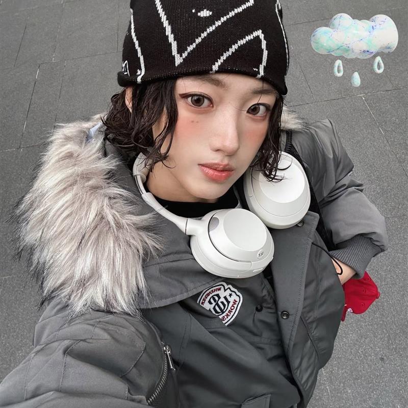 工装派克羽绒棉服女2025冬季加厚新款爆款美式覆古大毛领棉衣棉袄