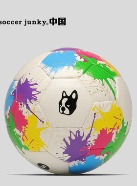 soccer junky足球狗热粘合高尔夫PU纹成人入门比赛5号足球SJ23512