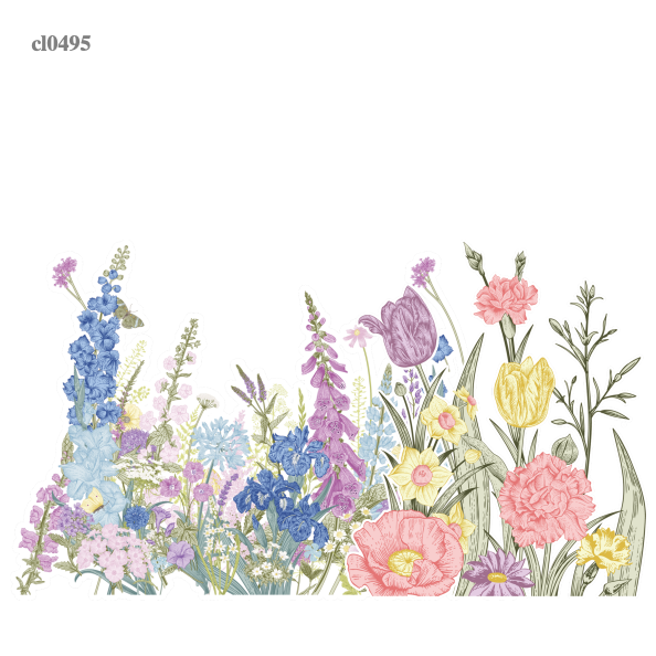 水彩花卉彼得兔素材 0495