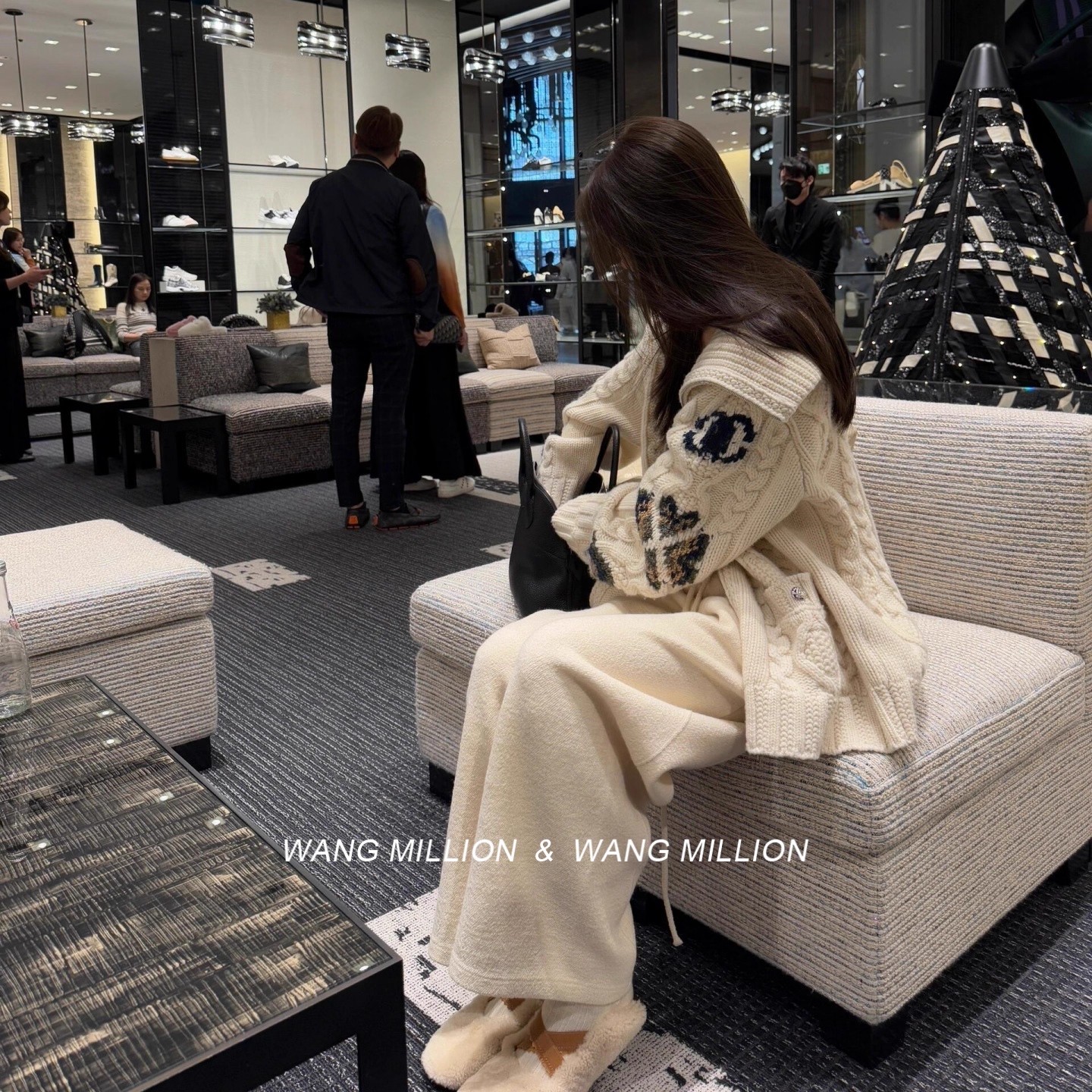 韩国限定毛衣巨好看的初冬外套