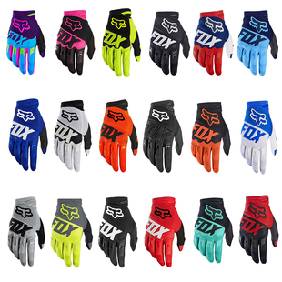 FOX骑行手套触屏春夏秋季 透气自行电动摩托机车越野骑士男女手套
